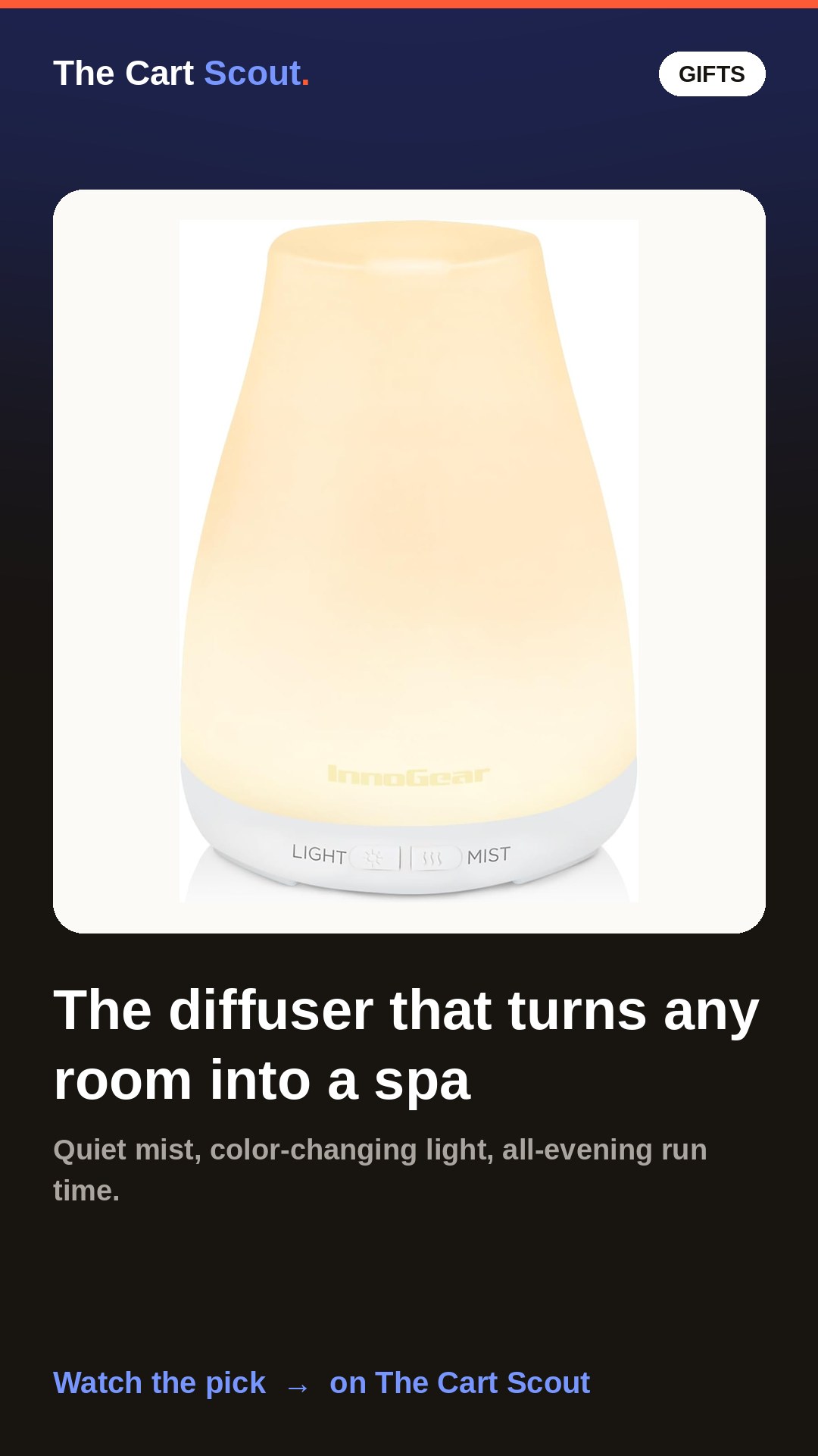InnoGear Essential Oil Diffuser