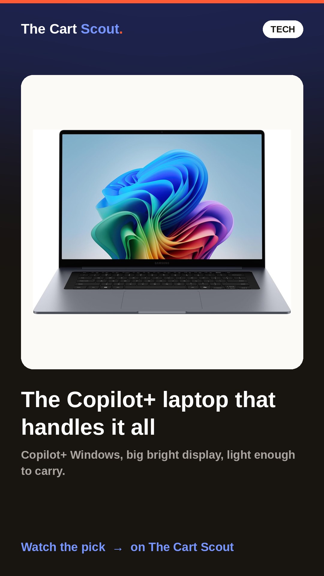 Samsung Galaxy Book Laptop